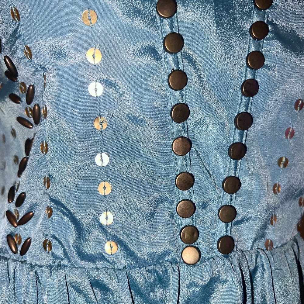 Oh My Julian Green studded Cocktail Dress NWOT - Picture 3 of 5